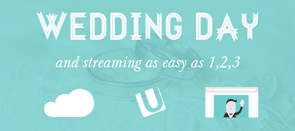 Spread the wedding cheer – live broadcasting up 250%