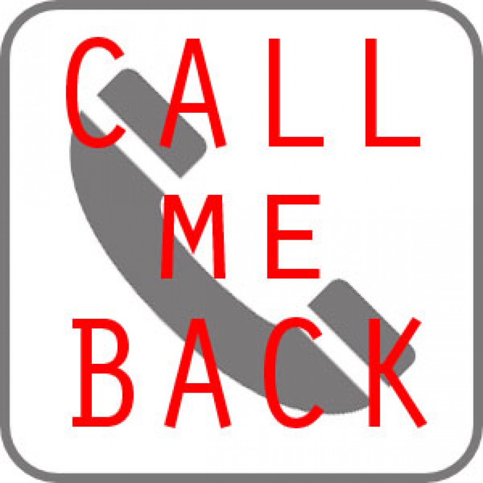 Help people get in touch with you – Build yourself a call me back button – for free!